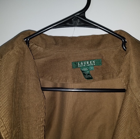 Lauren Ralph Lauren Brown Blazer Size L - Picture 2 of 3
